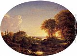 Thomas Cole Canvas Paintings - Catskill Landscape